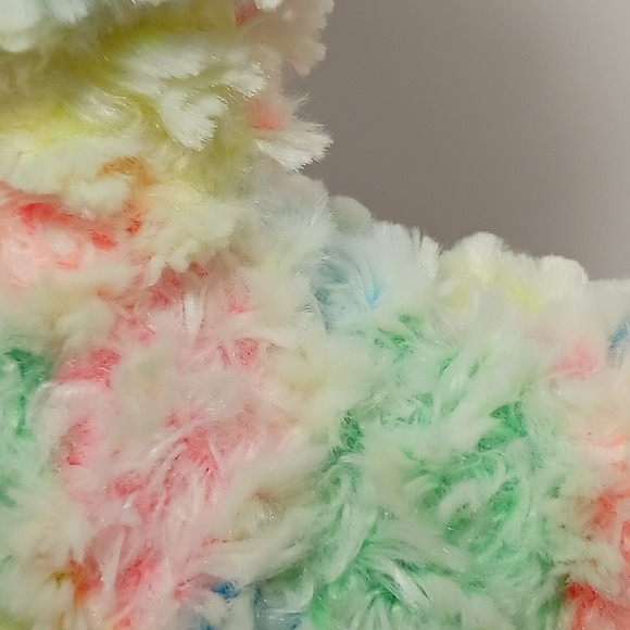 TY Beanie Babies Lola the Llama 8" Plush Rainbow Multicolored Stuffed Animal - Picture 6 of 10